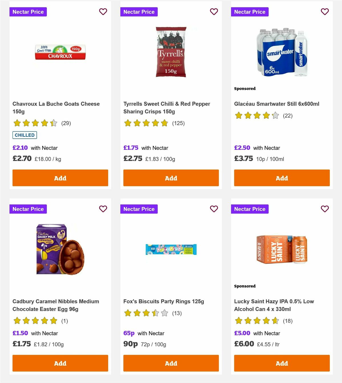 Sainsbury's Offers from 18 April