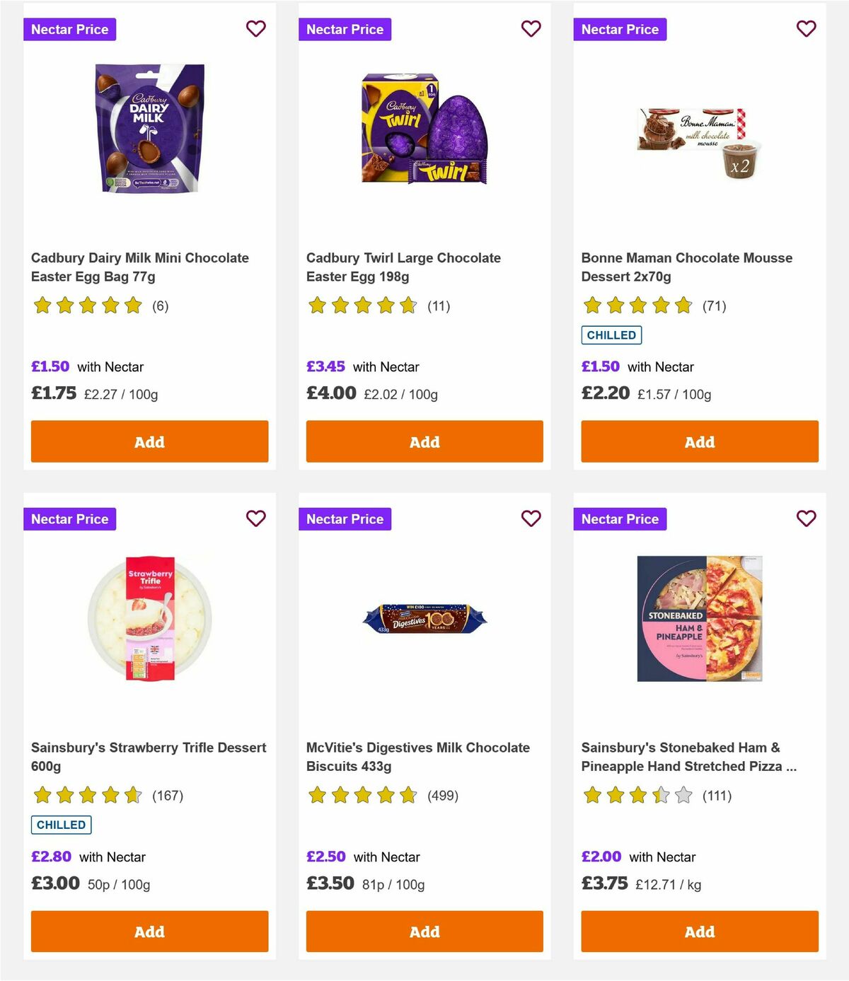 Sainsbury's Offers from 18 April