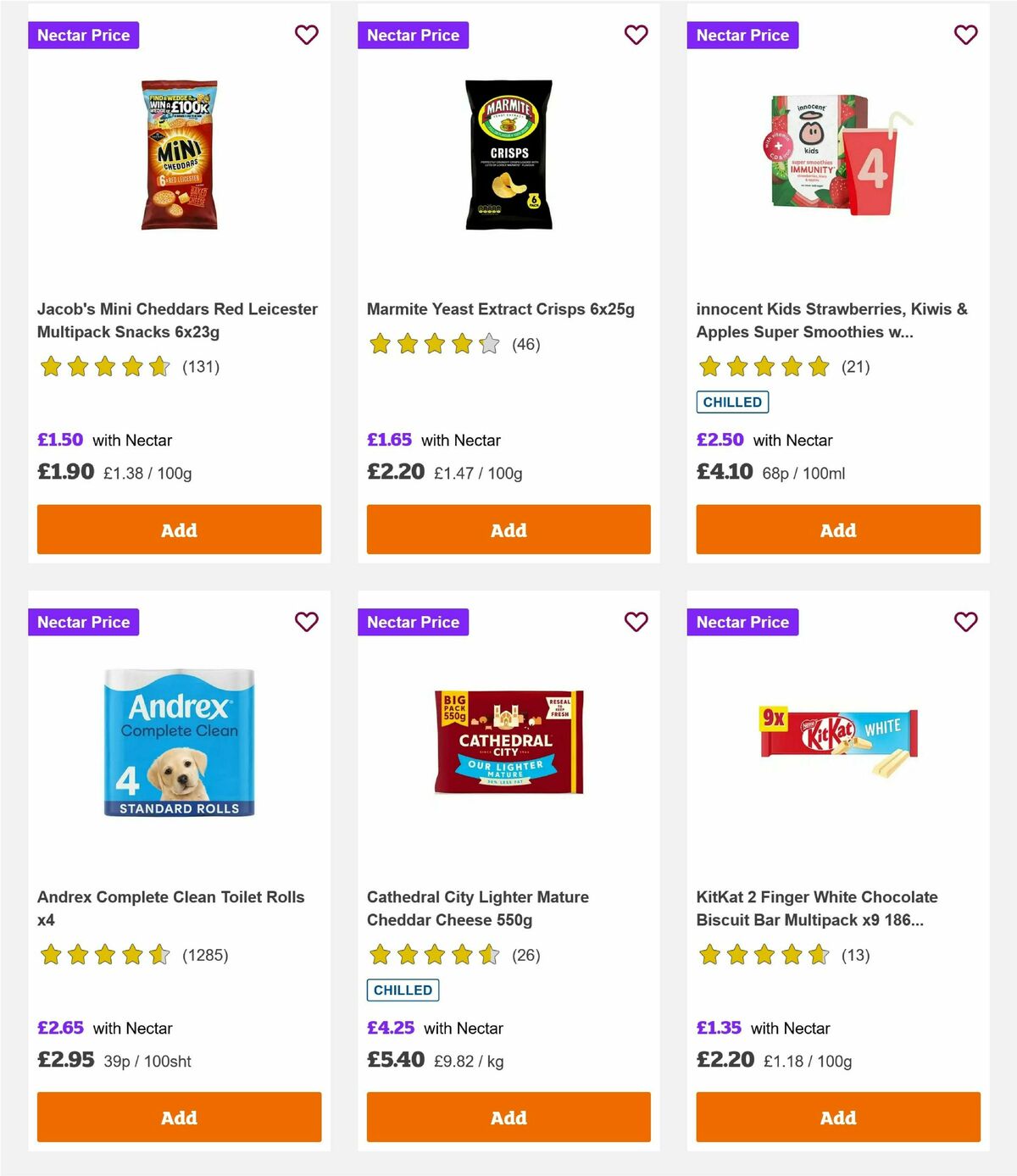 Sainsbury's Offers from 18 April