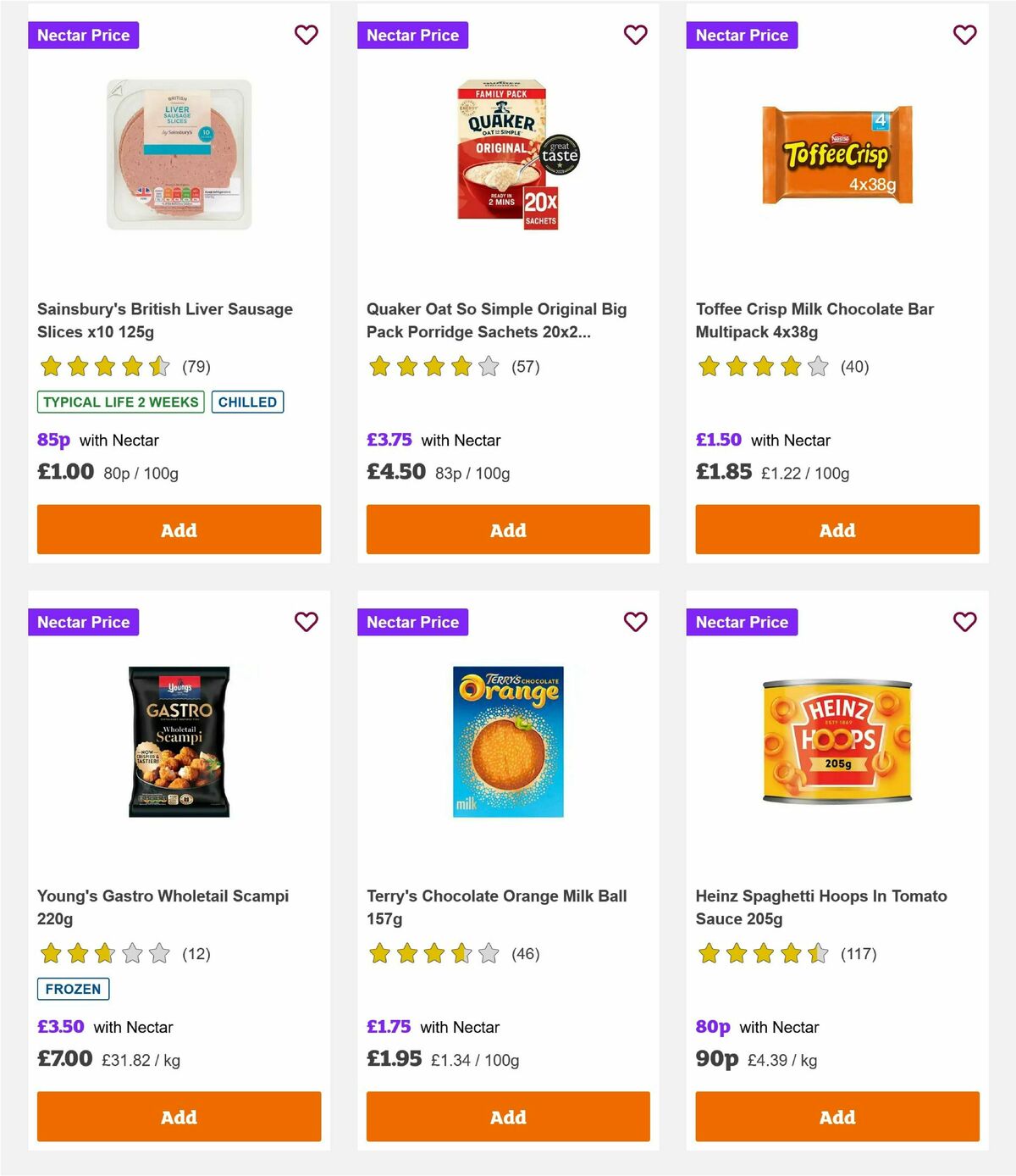 Sainsbury's Offers from 18 April