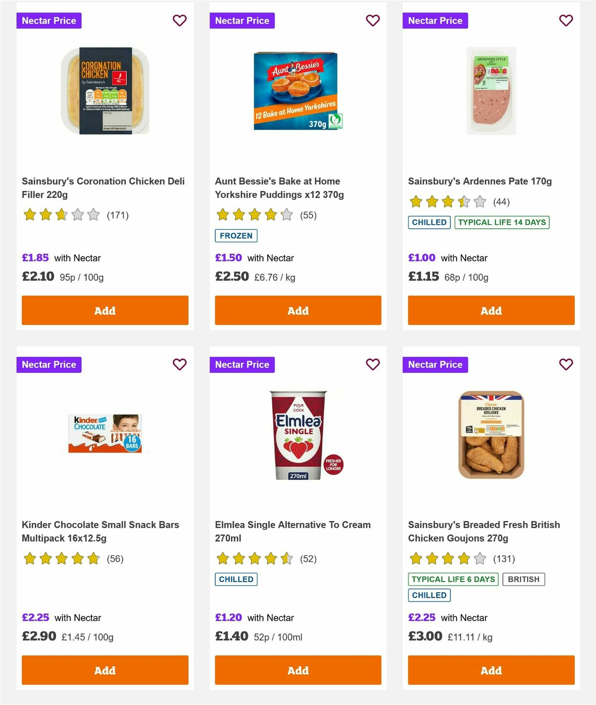 Sainsbury's Offers from 18 April