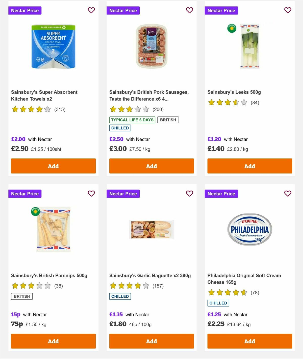 Sainsbury's Offers from 18 April