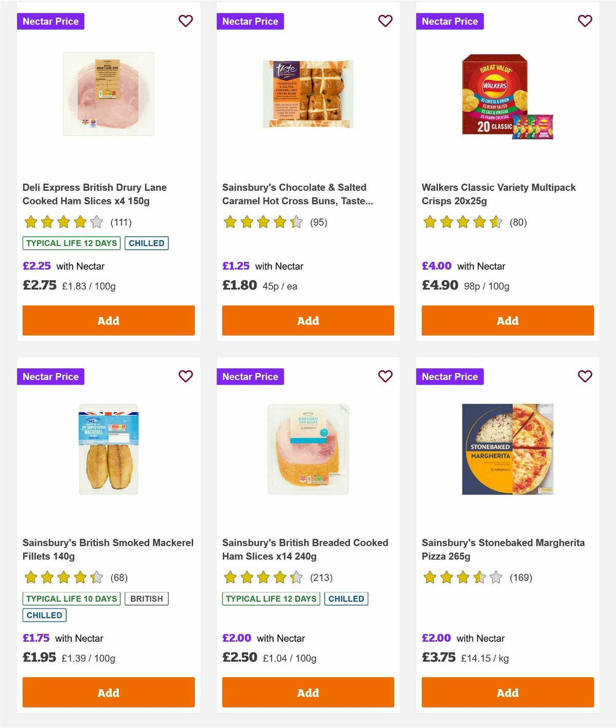 Sainsbury's Offers from 18 April
