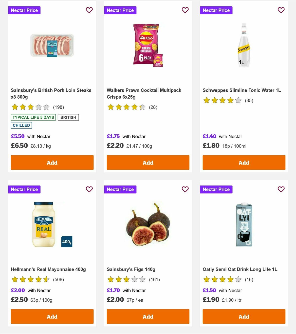 Sainsbury's Offers from 30 April