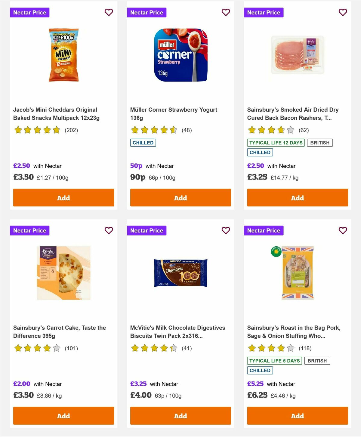 Sainsbury's Offers from 30 April