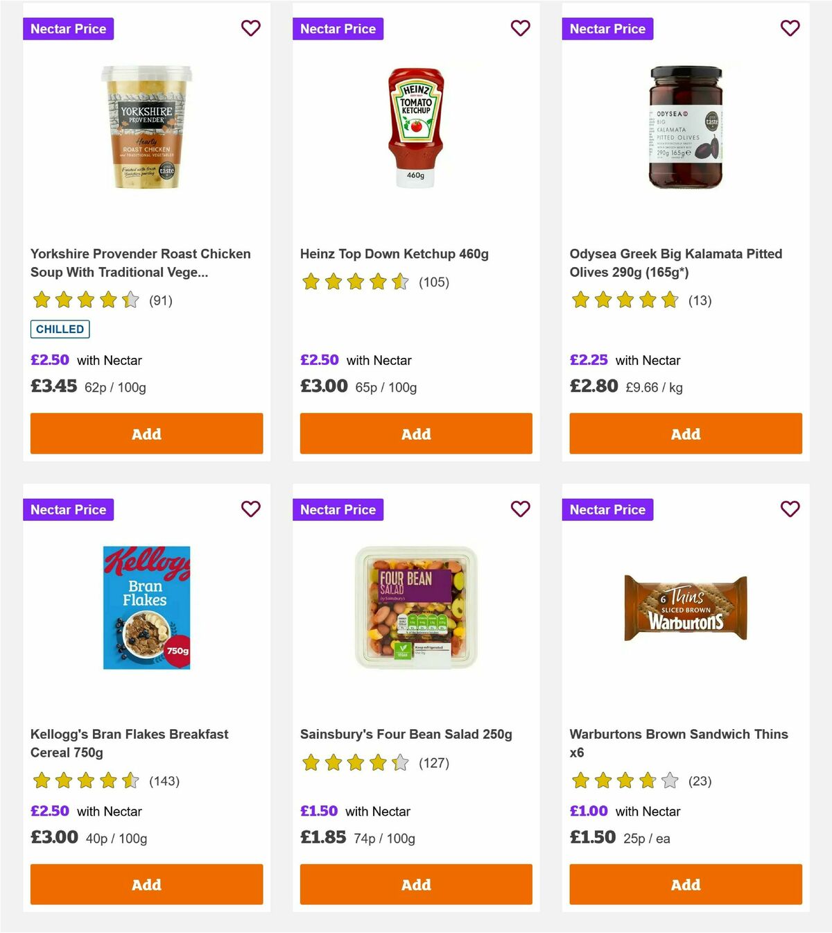Sainsbury's Offers from 30 April