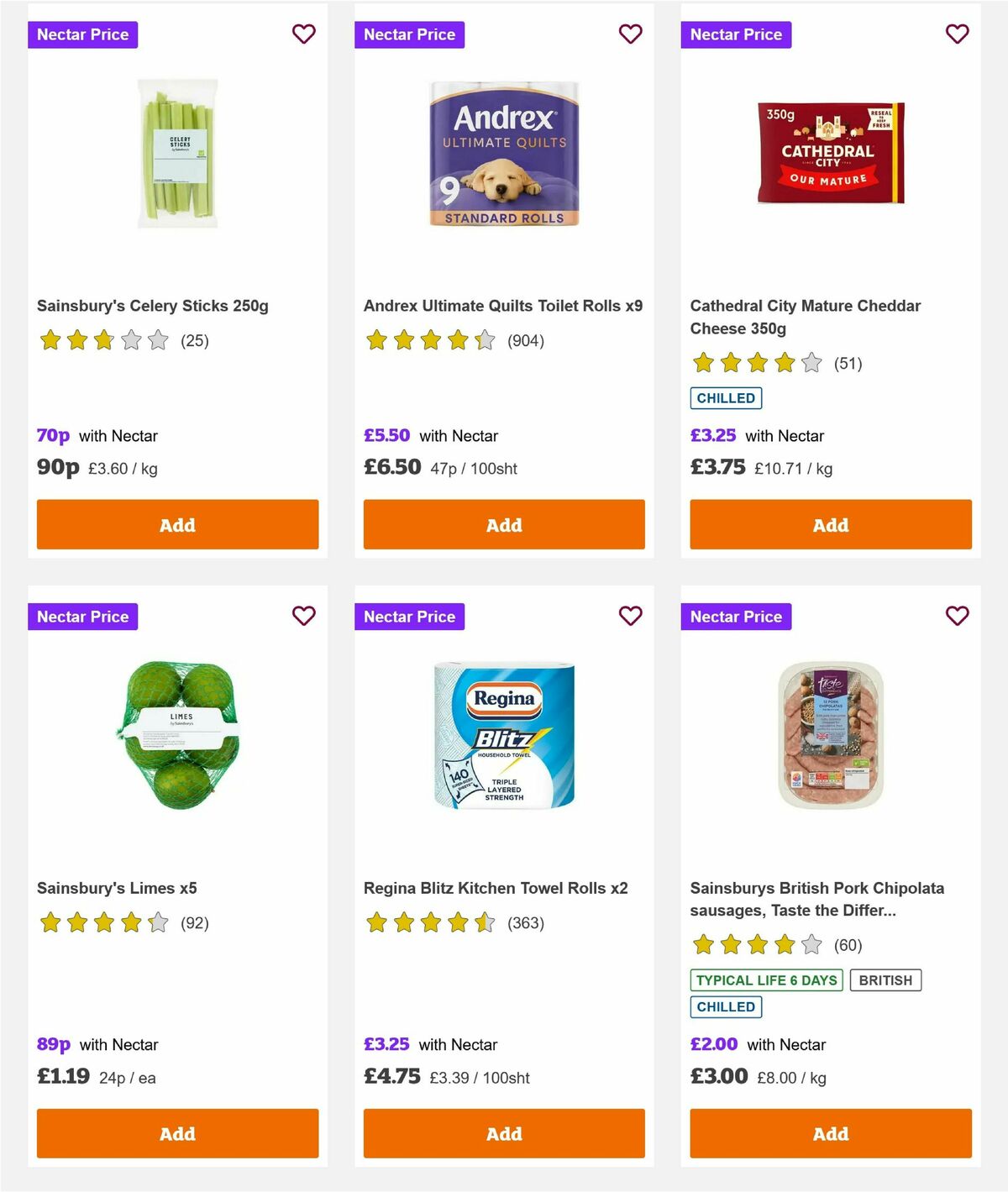 Sainsbury's Offers from 30 April