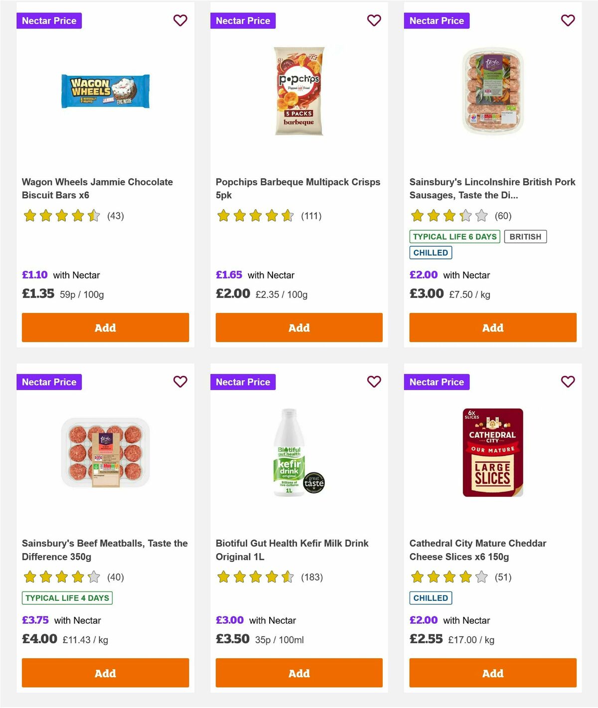Sainsbury's Offers from 30 April