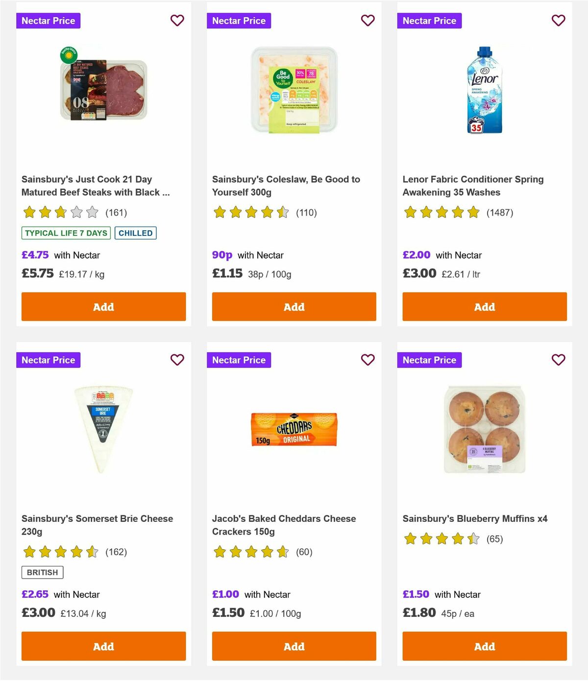 Sainsbury's Offers from 30 April