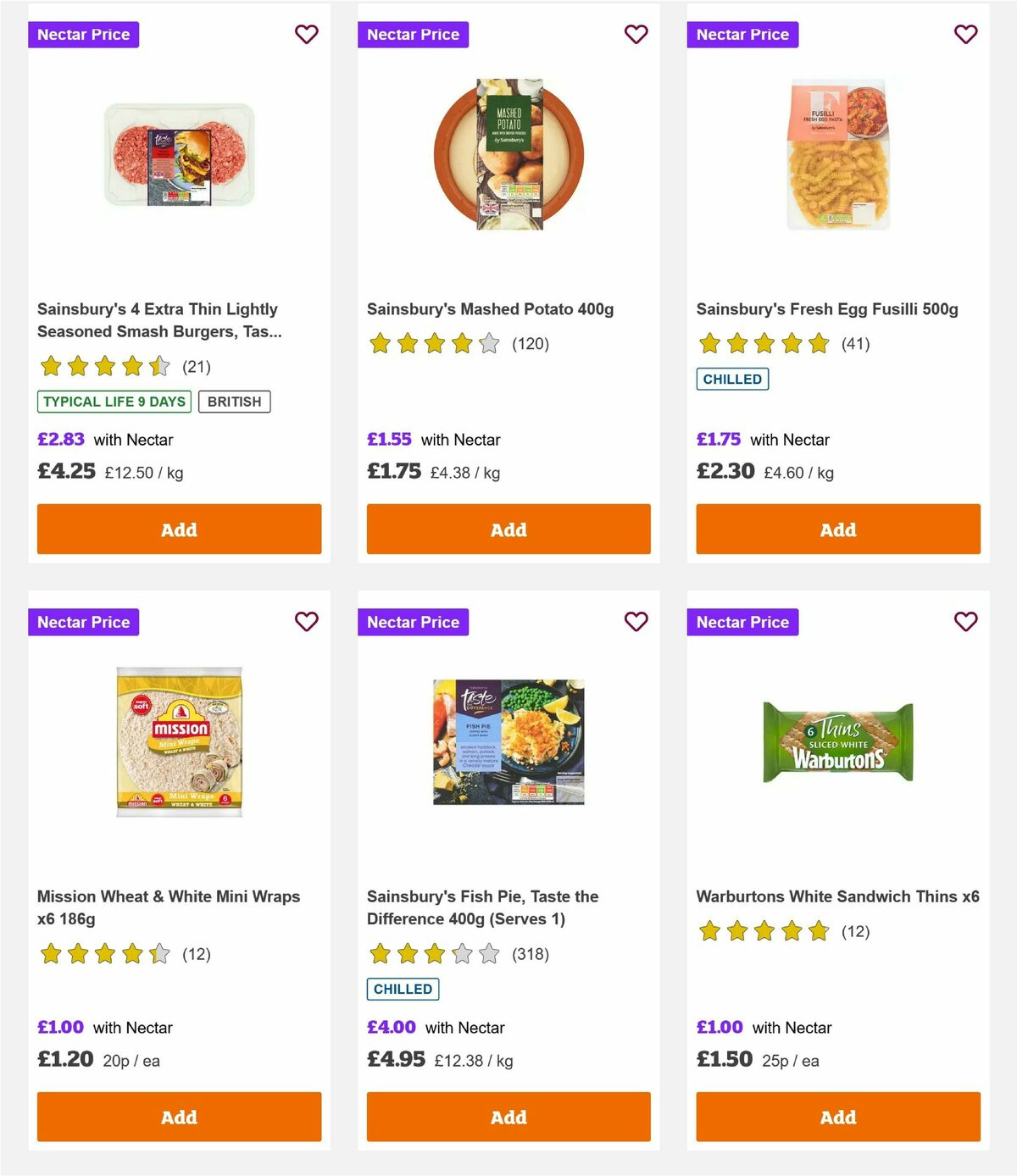 Sainsbury's Offers from 30 April