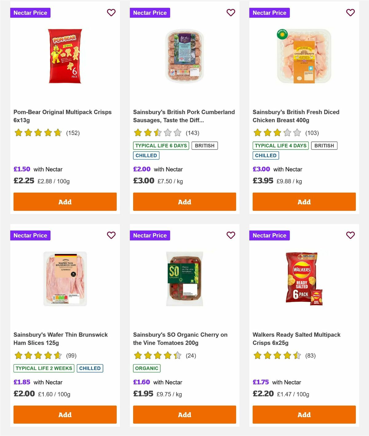 Sainsbury's Offers from 30 April