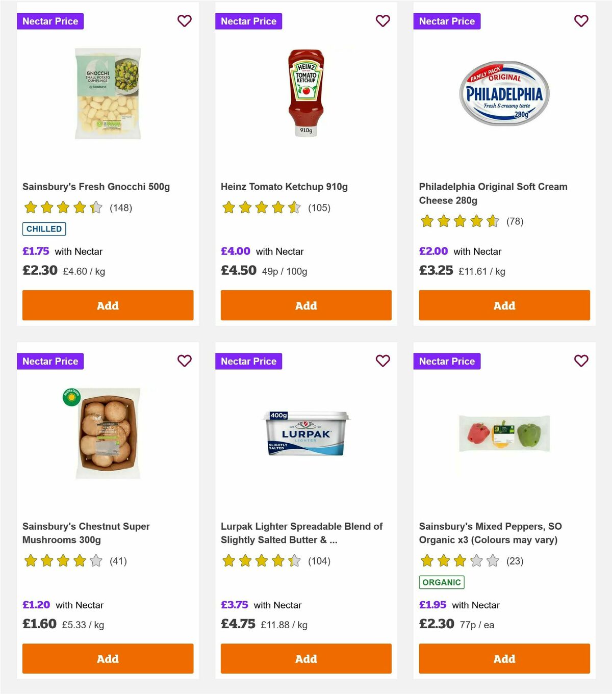 Sainsbury's Offers from 30 April