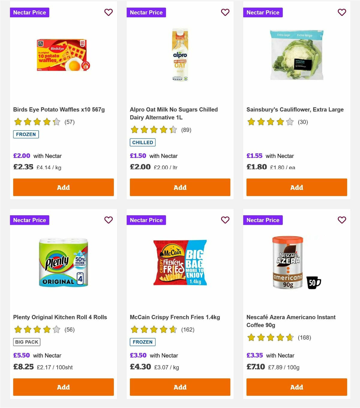 Sainsbury's Offers from 30 April