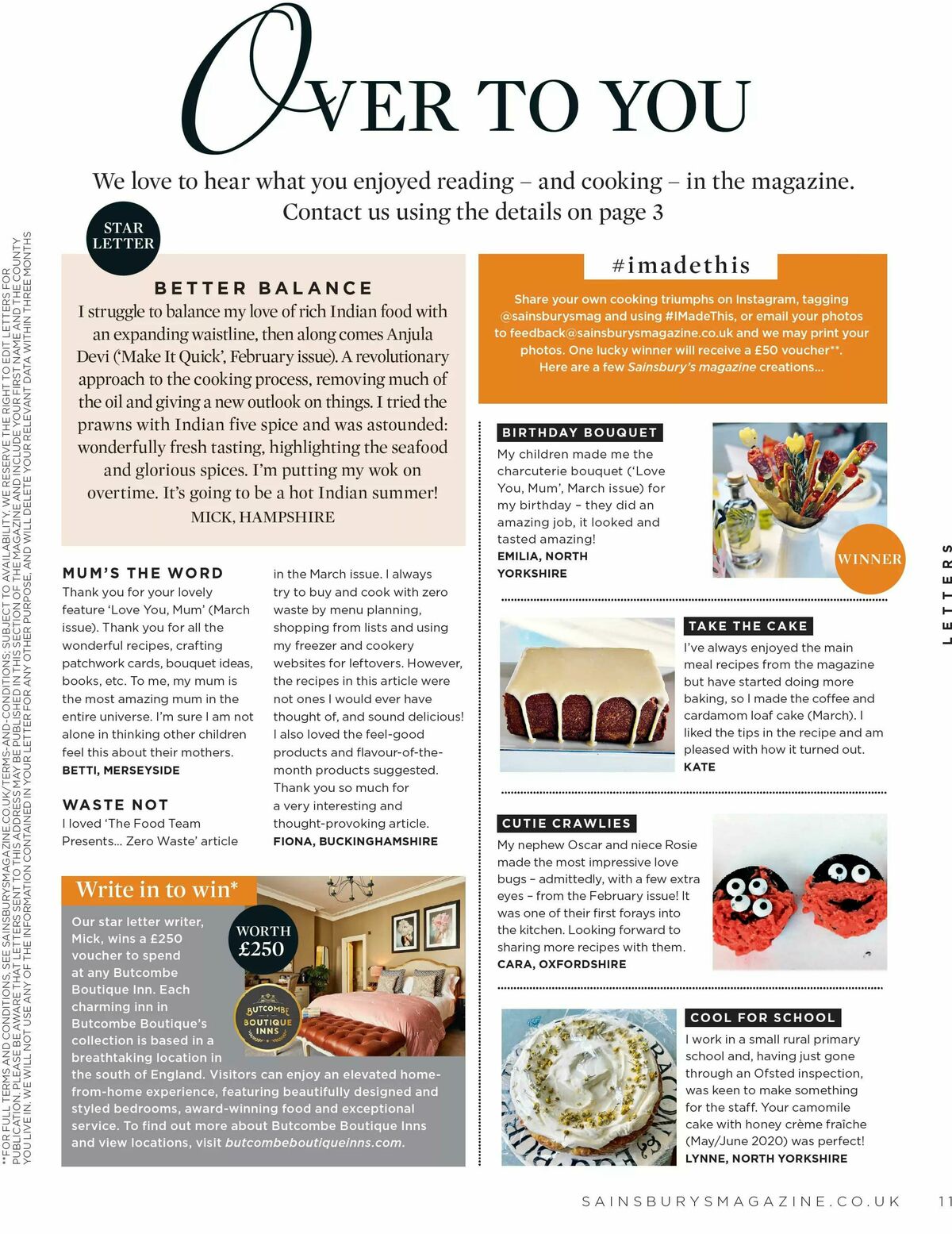 Sainsbury's Magazine May Offers from 1 May