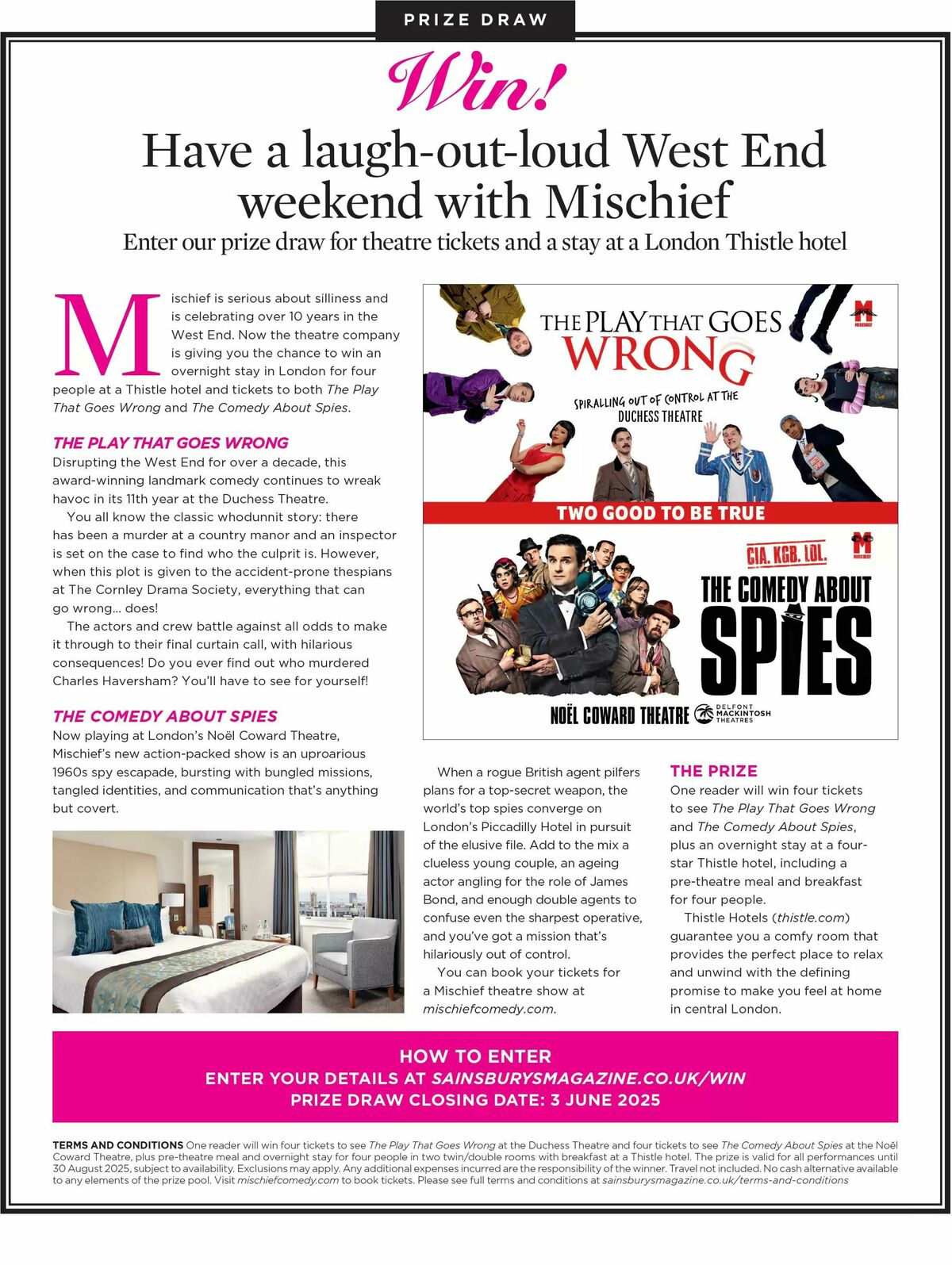 Sainsbury's Magazine May Offers from 1 May