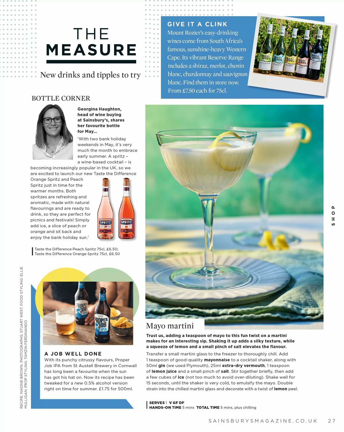 Sainsbury's Magazine May Offers from 1 May