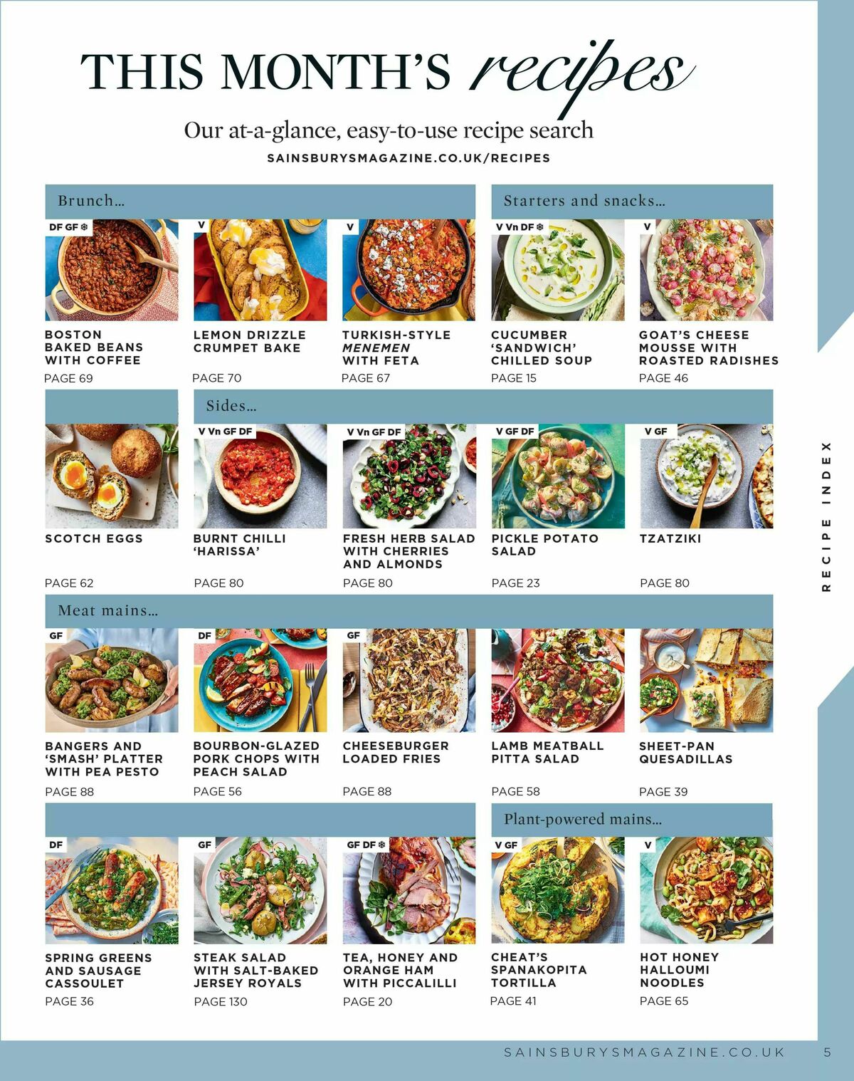 Sainsbury's Magazine May Offers from 1 May