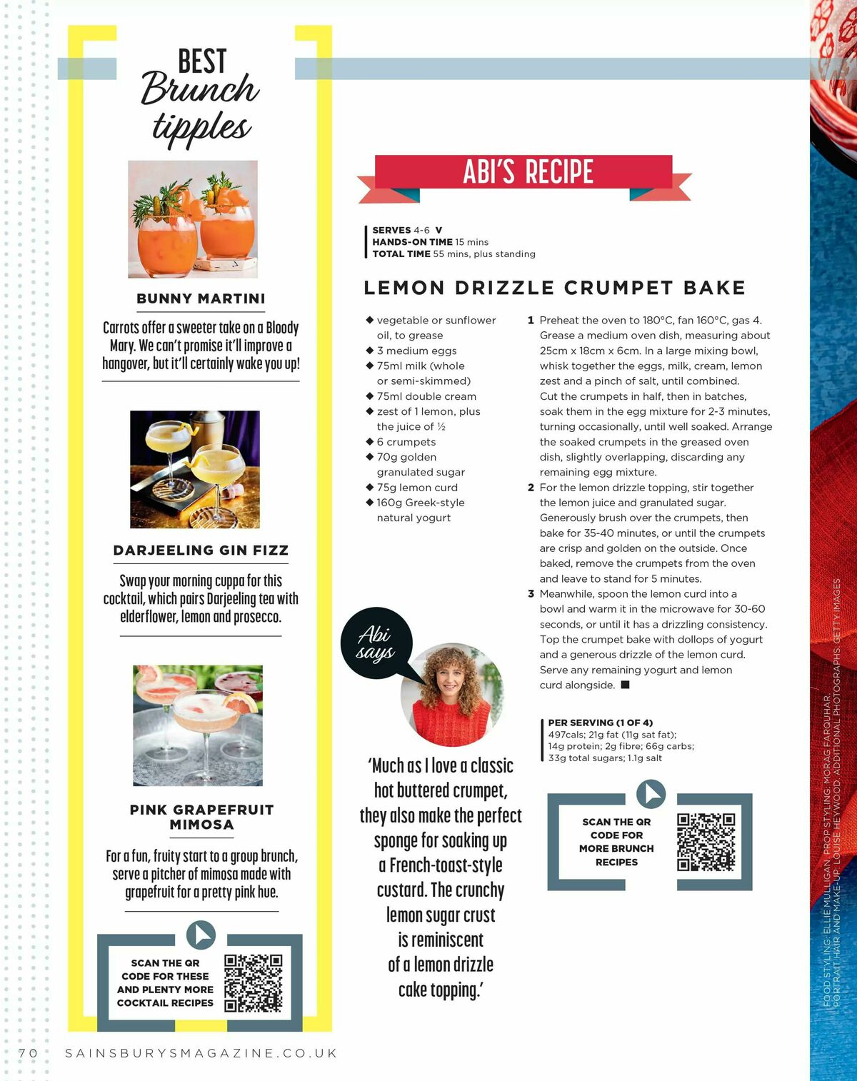 Sainsbury's Magazine May Offers from 1 May