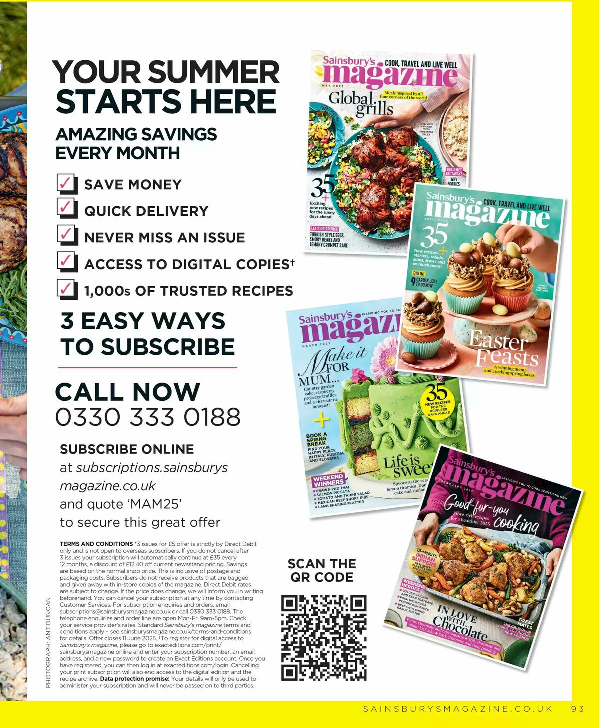 Sainsbury's Magazine May Offers from 1 May