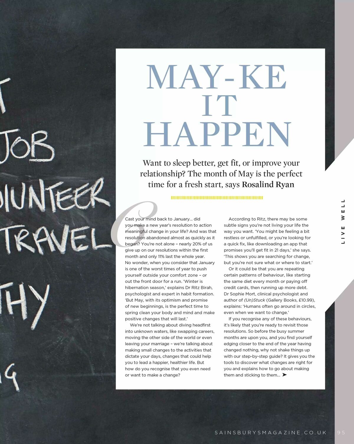 Sainsbury's Magazine May Offers from 1 May