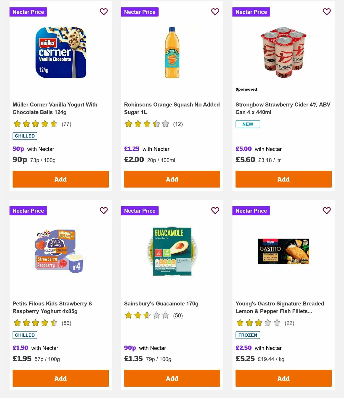 Sainsbury's Offers from 9 May