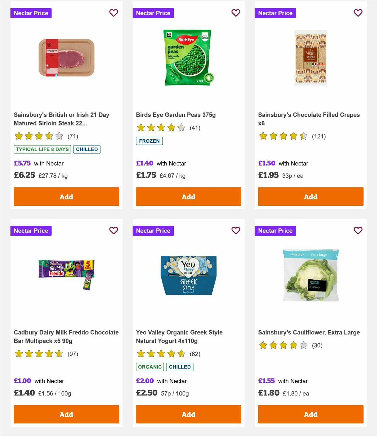 Sainsbury's Offers from 9 May