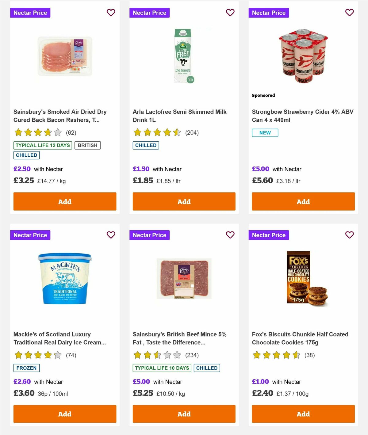Sainsbury's Offers from 9 May