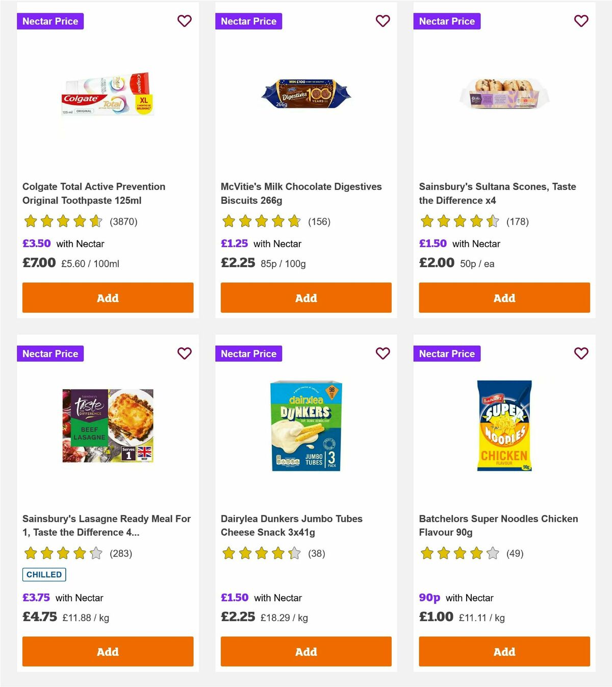 Sainsbury's Offers from 9 May