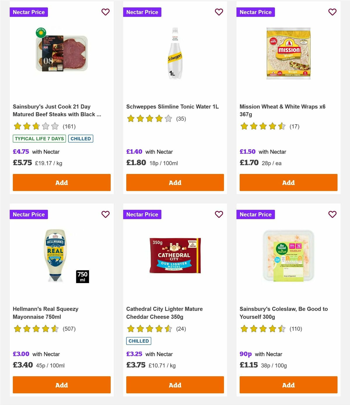 Sainsbury's Offers from 9 May