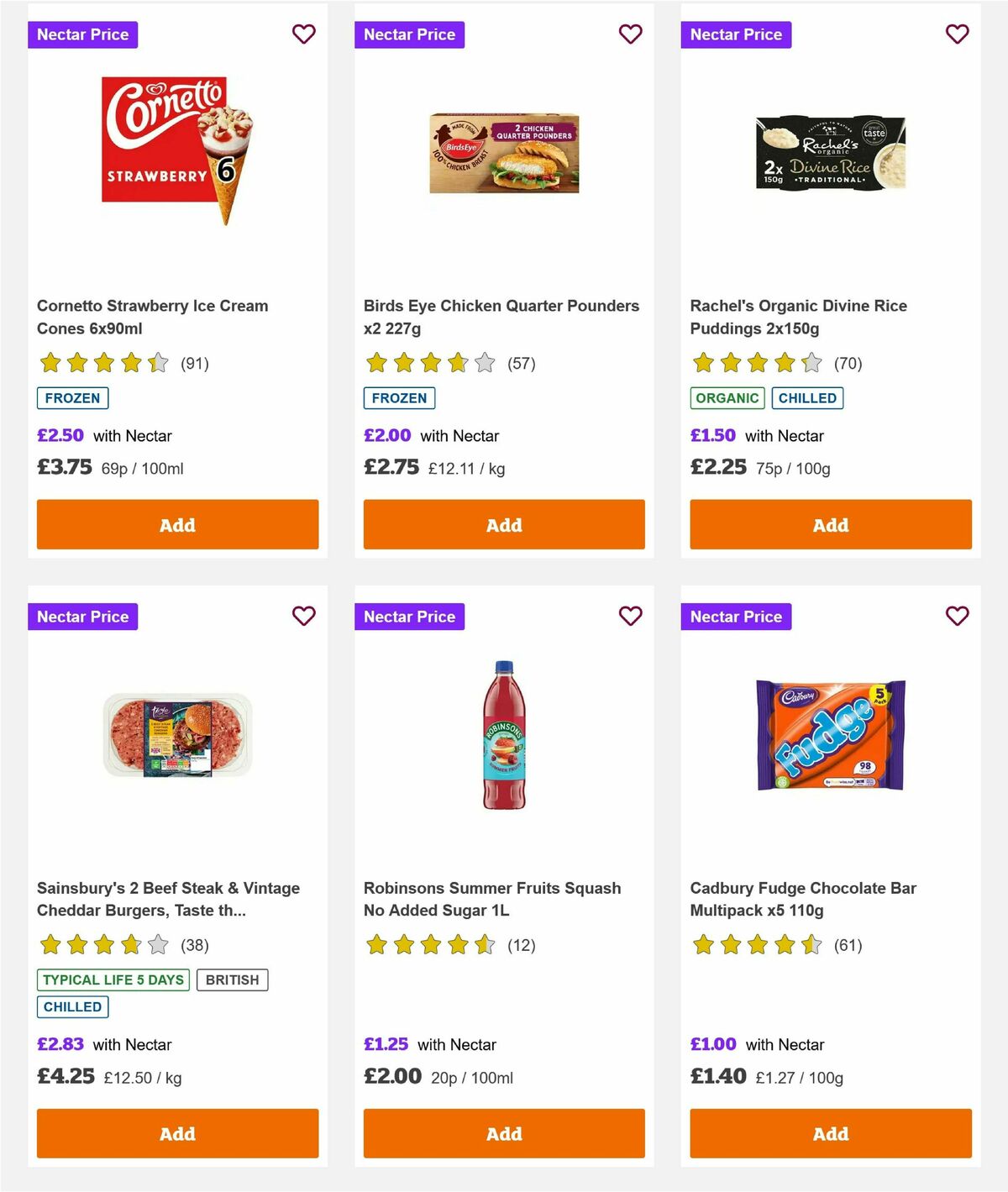 Sainsbury's Offers from 9 May