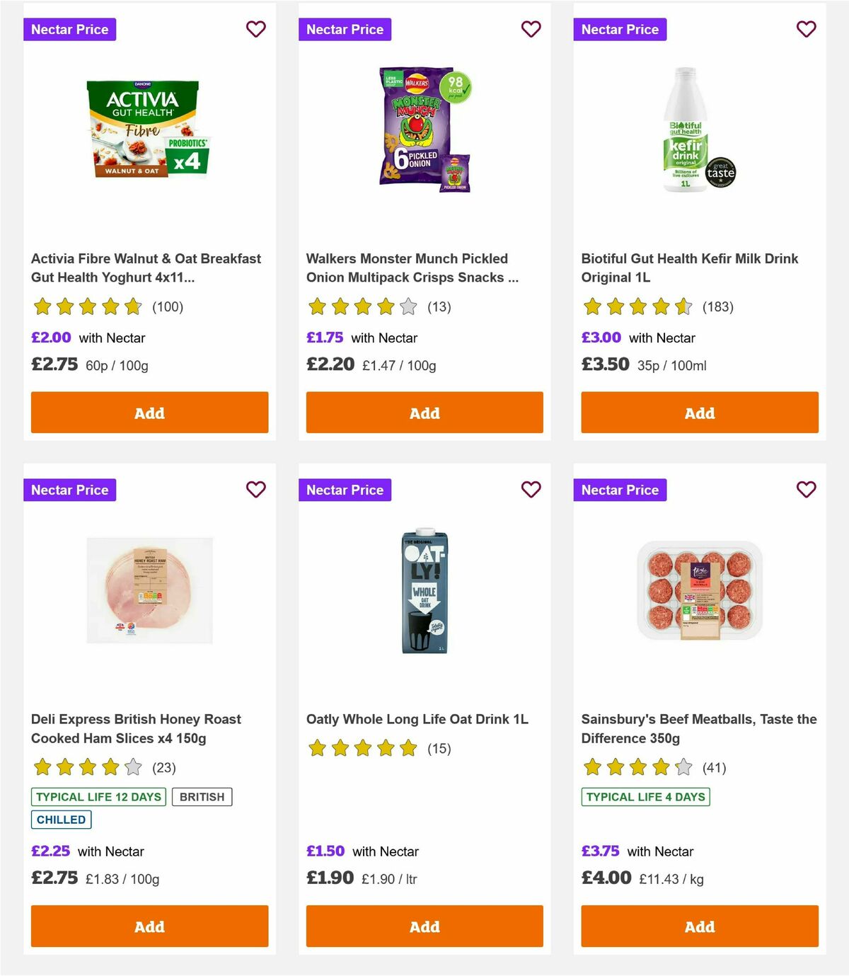 Sainsbury's Offers from 9 May