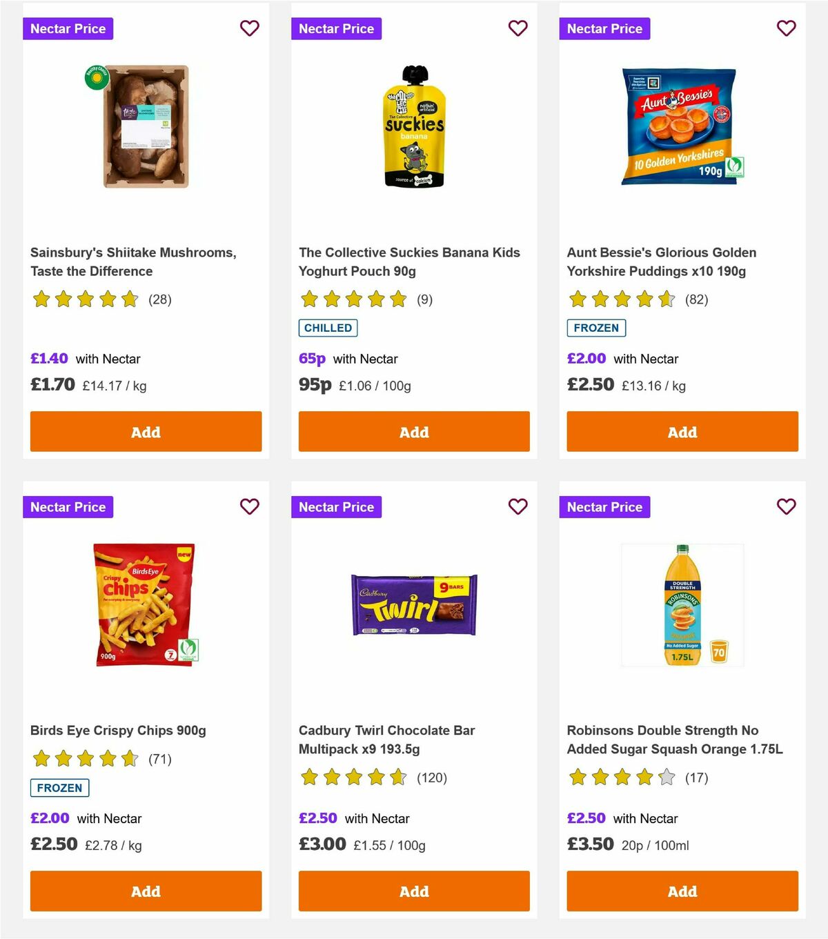 Sainsbury's Offers from 9 May