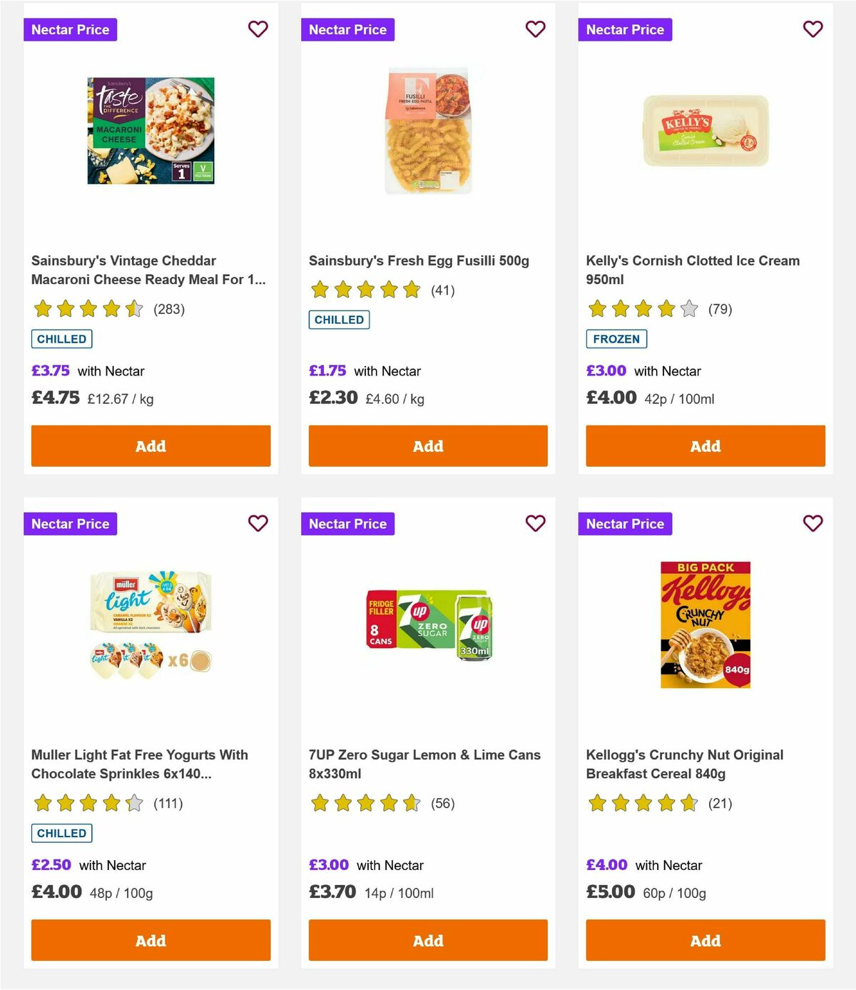 Sainsbury's Offers from 9 May