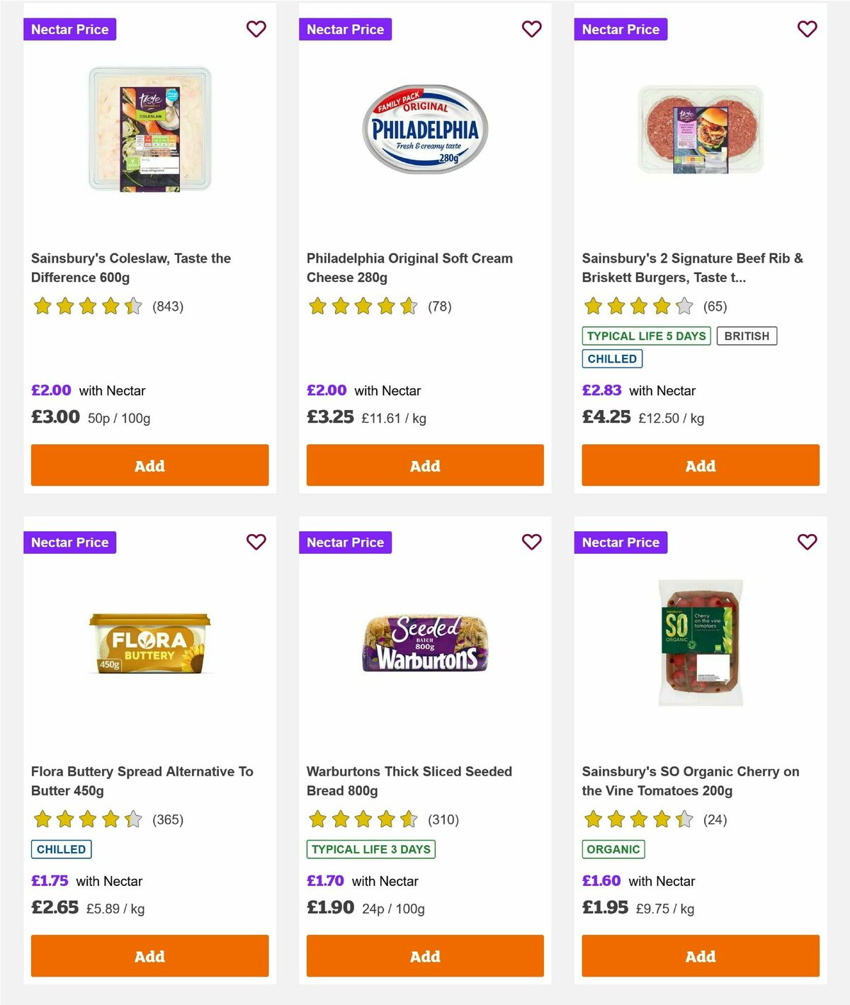 Sainsbury's Offers from 9 May