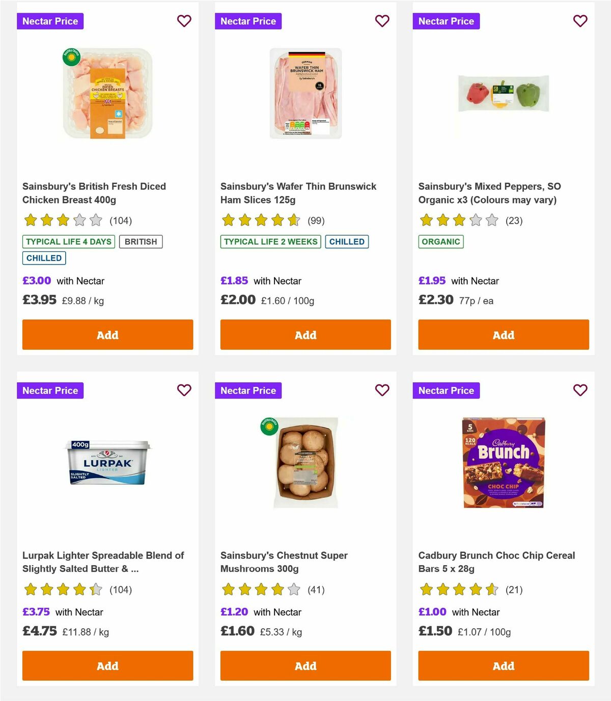 Sainsbury's Offers from 9 May