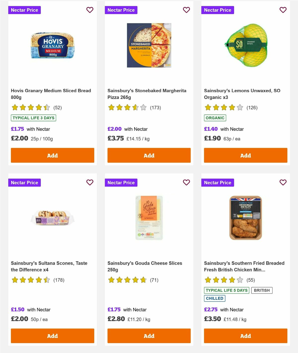 Sainsbury's Offers from 16 May