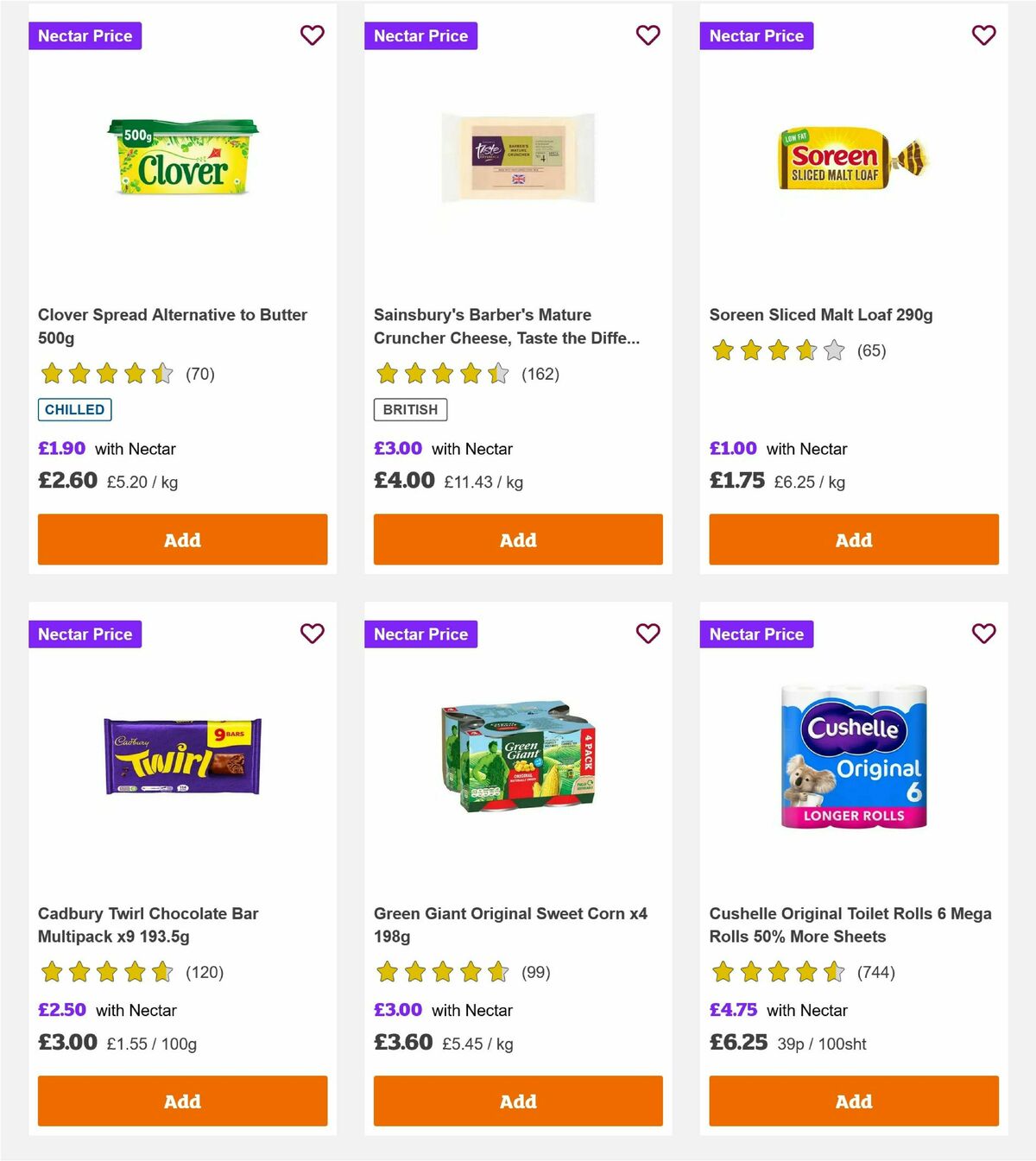 Sainsbury's Offers from 16 May
