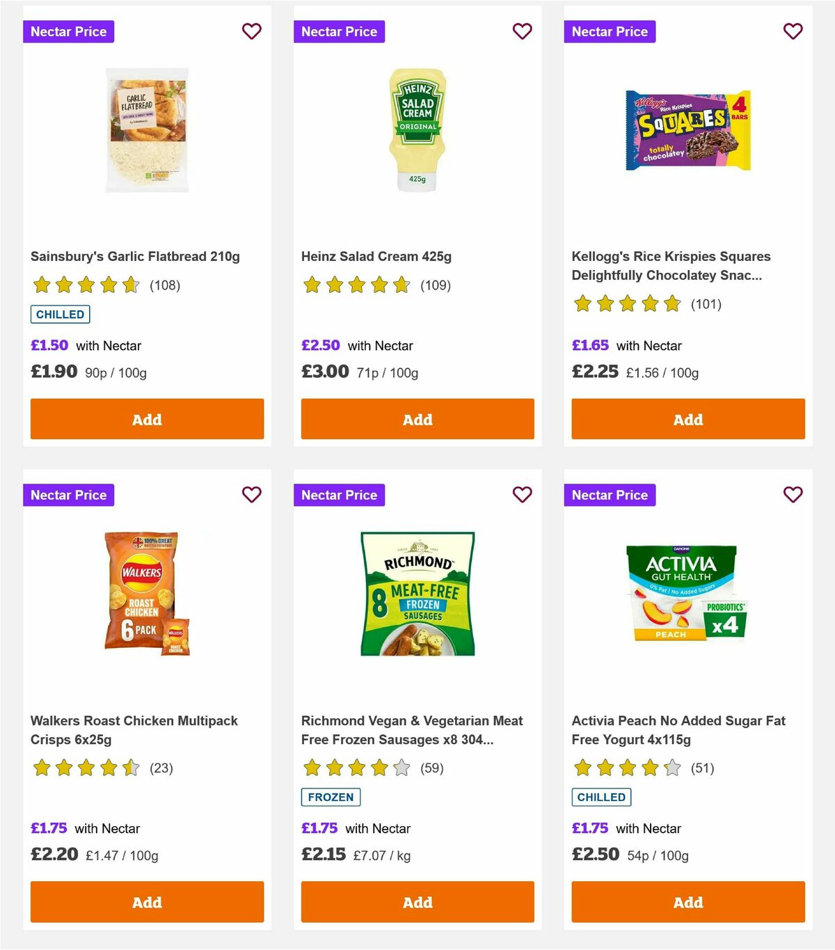 Sainsbury's Offers from 16 May
