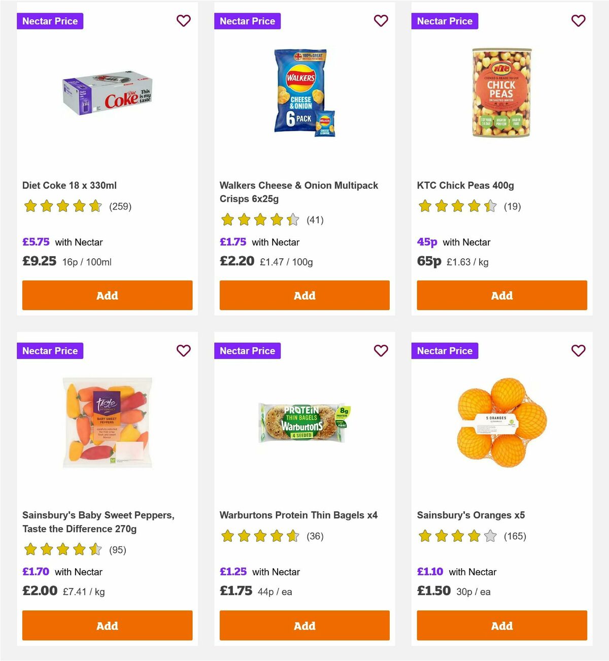 Sainsbury's Offers from 16 May