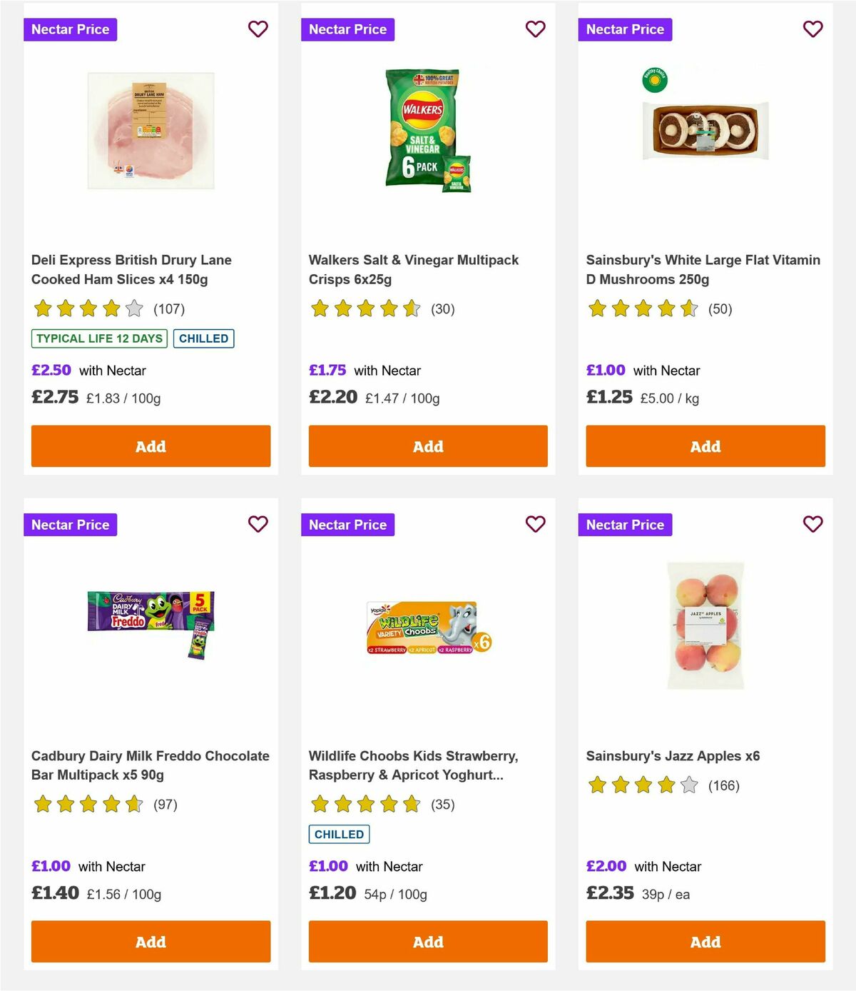 Sainsbury's Offers from 16 May