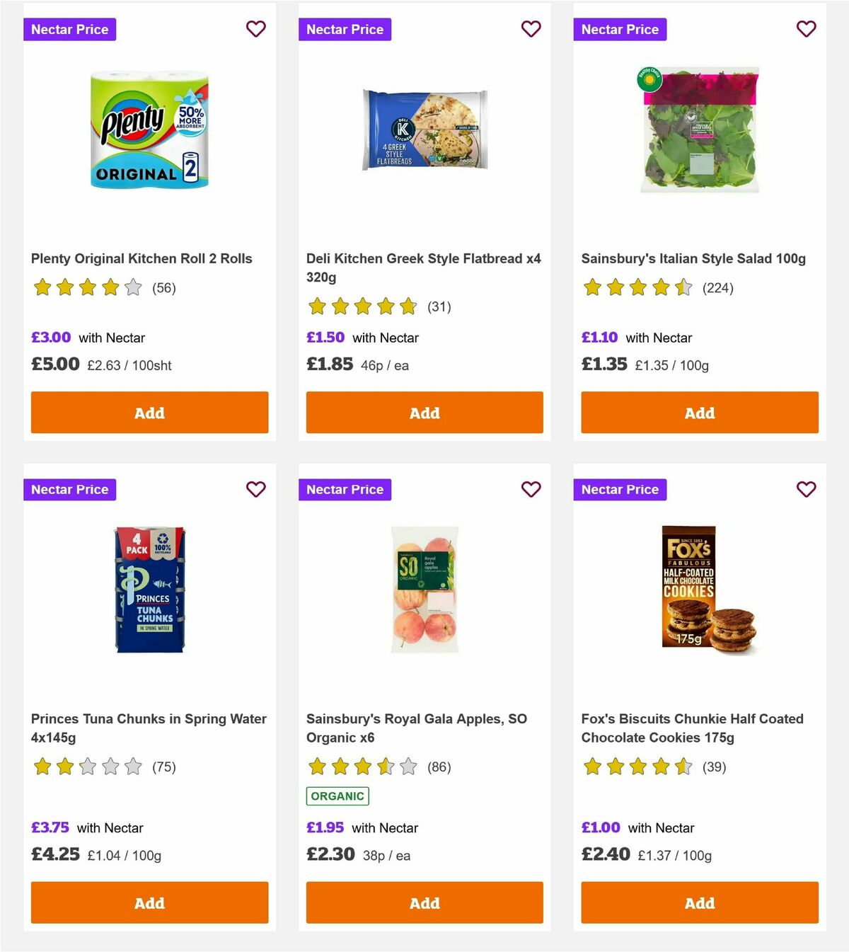 Sainsbury's Offers from 16 May