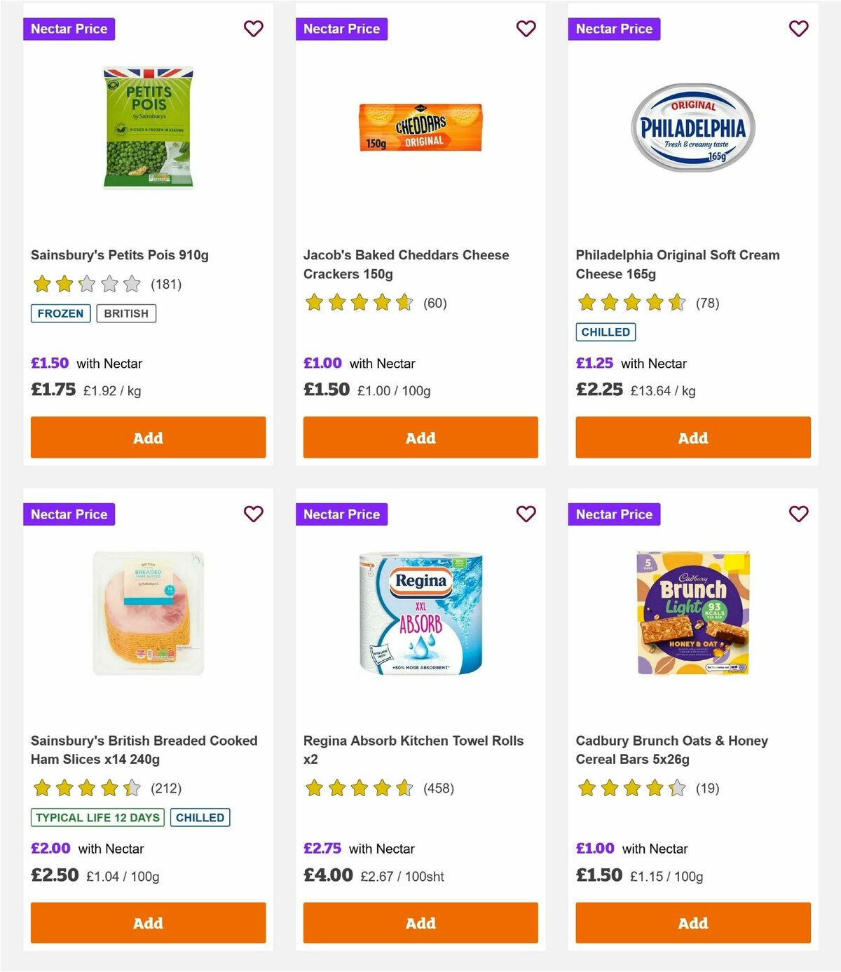 Sainsbury's Offers from 16 May