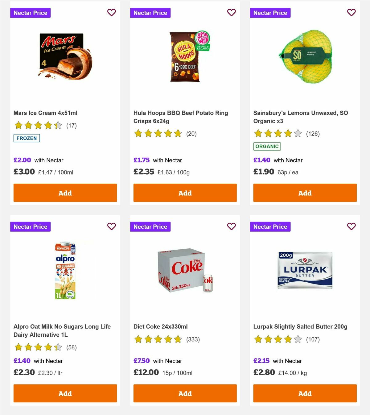 Sainsbury's Offers from 23 May