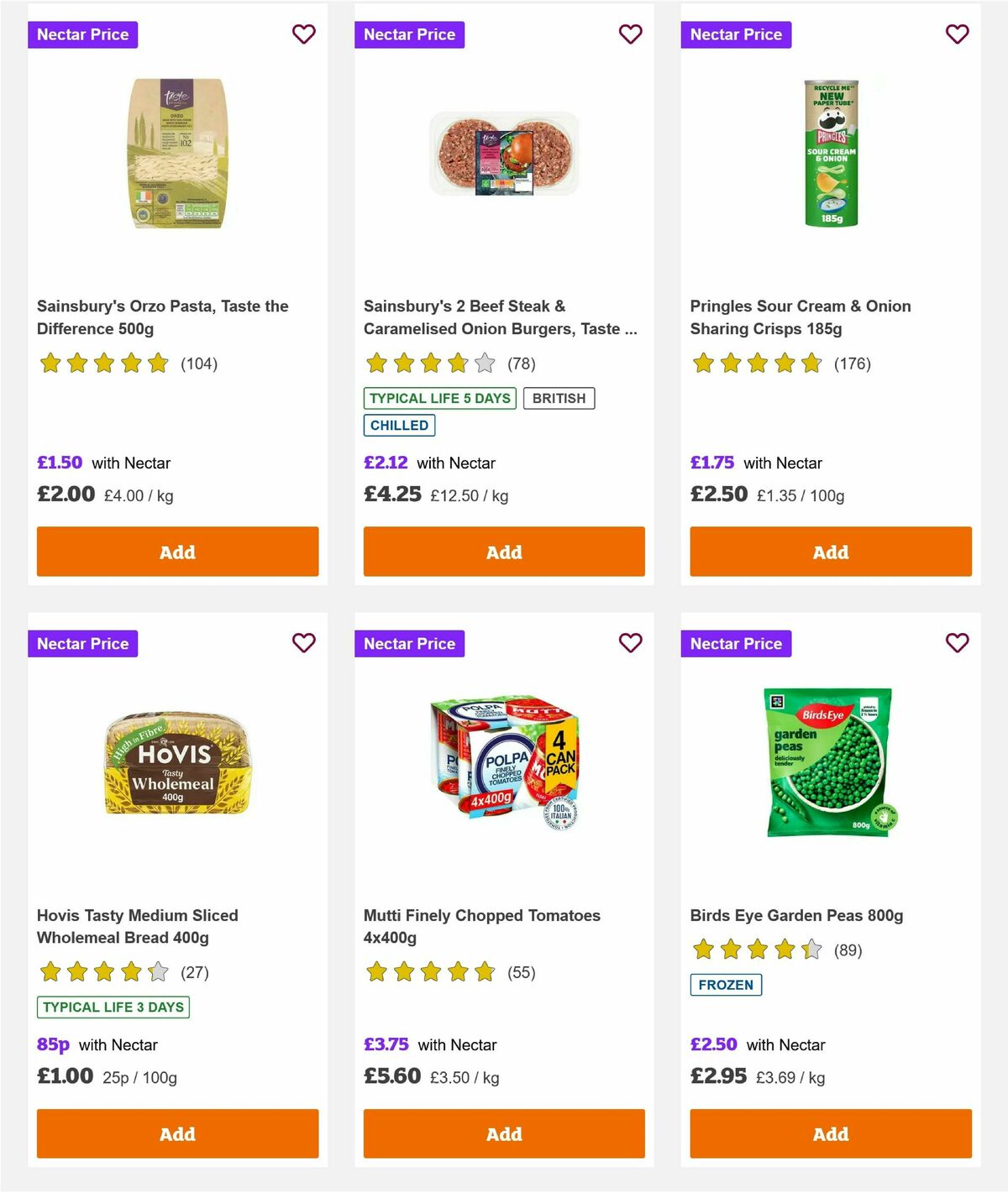 Sainsbury's Offers from 23 May