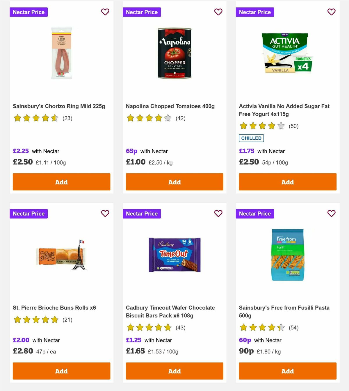 Sainsbury's Offers from 23 May