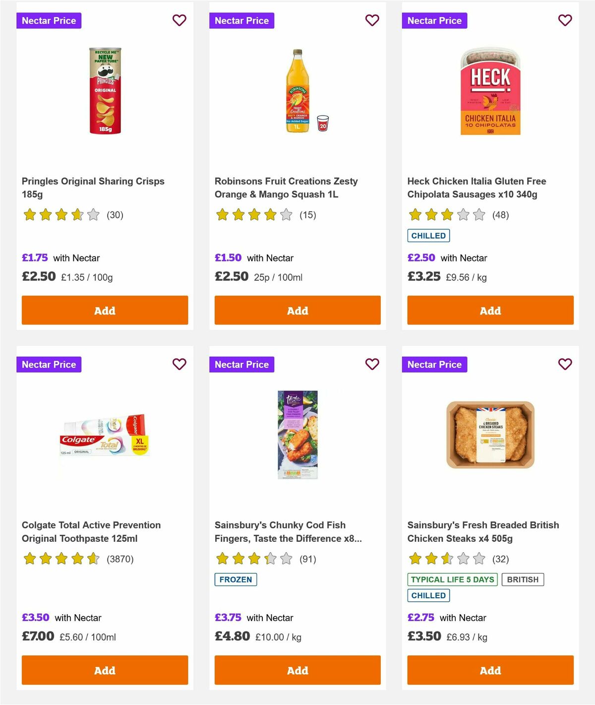 Sainsbury's Offers from 23 May