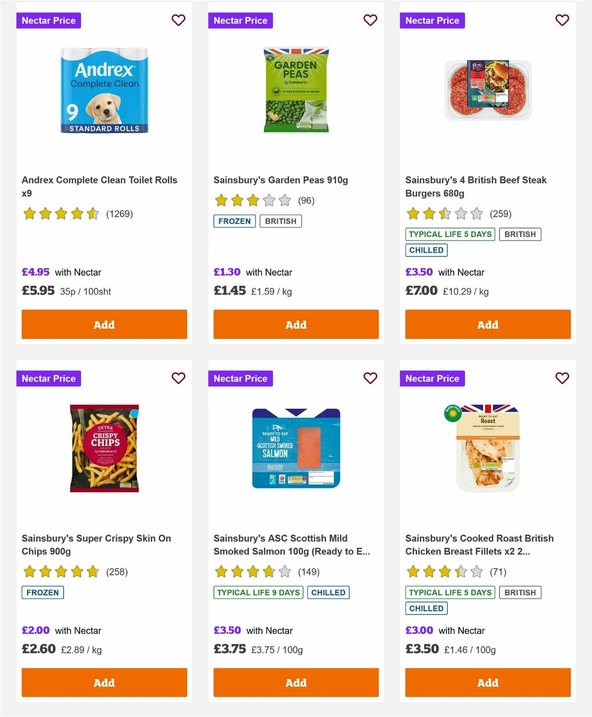 Sainsbury's Offers from 23 May