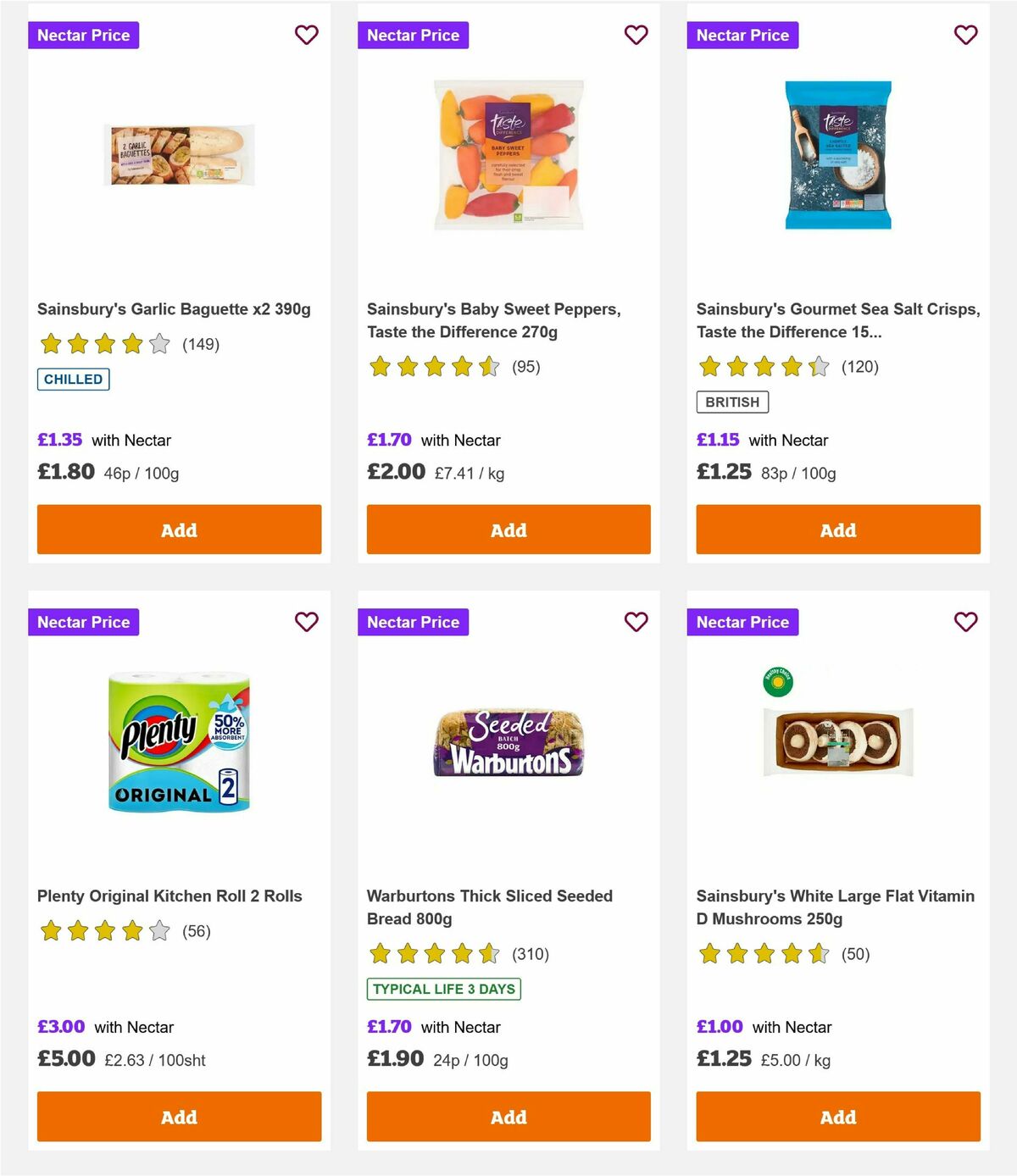 Sainsbury's Offers from 23 May