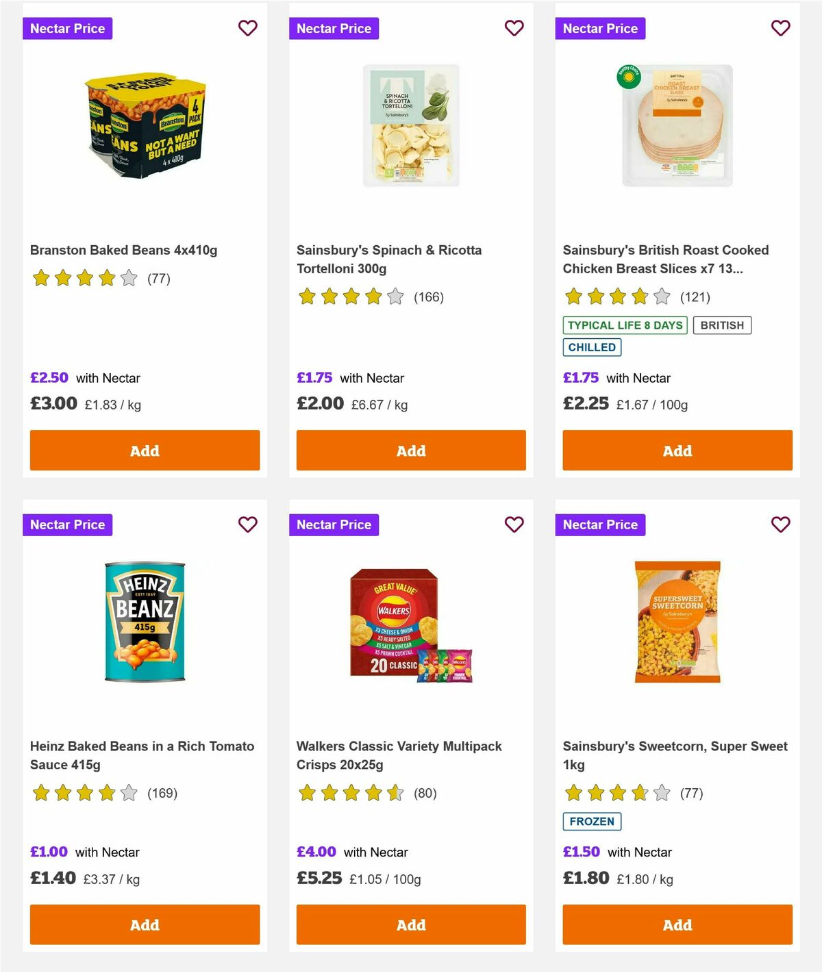 Sainsbury's Offers from 23 May