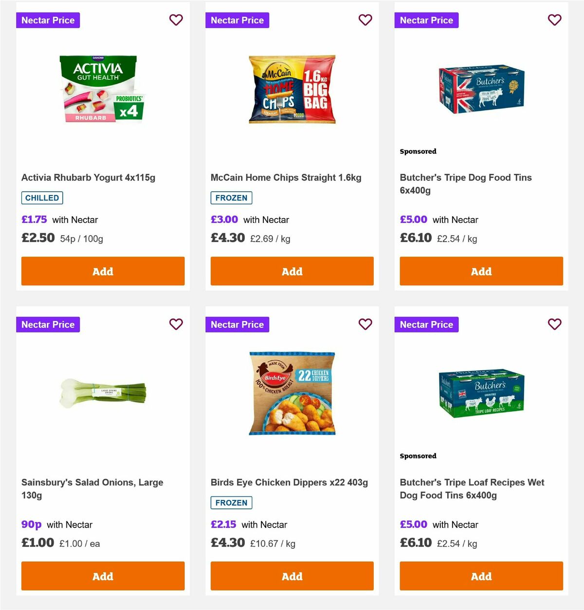 Sainsbury's Offers from 30 May